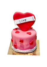 Sevgililer Günü Özel Love Adet Pasta