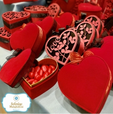 Sevgililer Günü Özel Love Mini Kalp Kutu