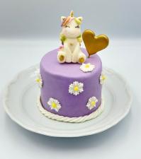 Unicorn Figürlü Pasta